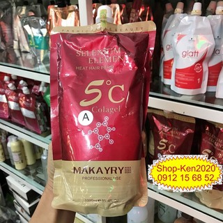 Duỗi ép tóc 5C Colagel 1000ml x2 (A-B)