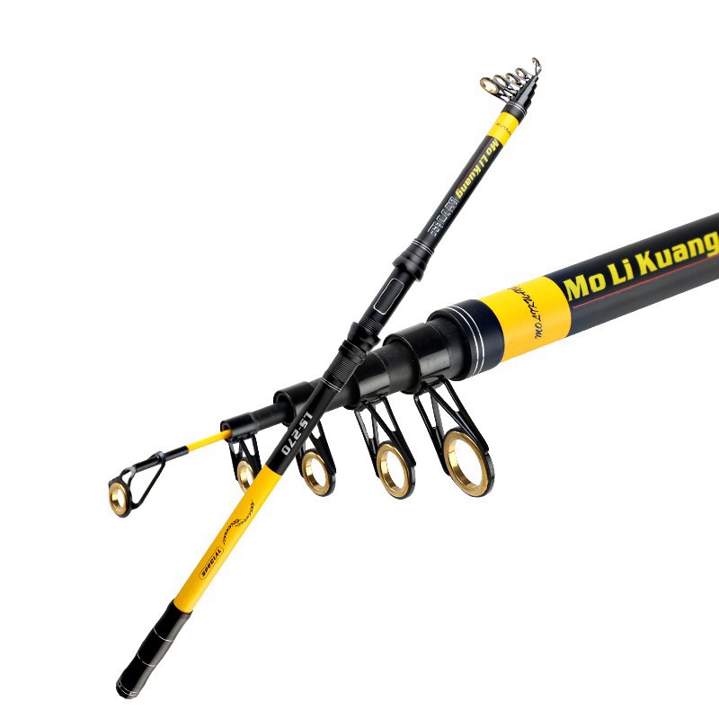 Cần Câu Máy Rút HUNTSMAN LW Giá Rẻ  - Chuyên Câu Lancer, Câu lục gần bờ, .... - Đồ Câu DHS