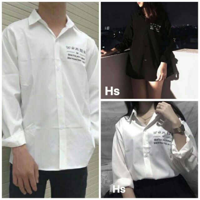 Áo sơ mi chữ ngực