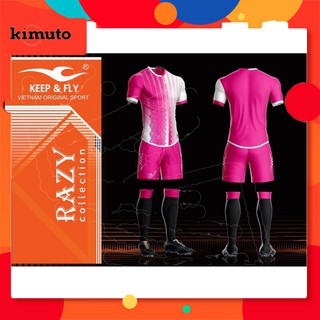 Áo bóng đá không logo, ĐỒ ĐÁ BANH RAZY   thun lạnh cao cấp thái lan Keep Fly