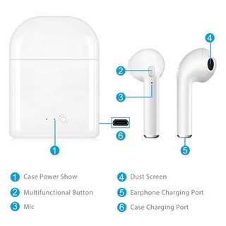 INPODS Bộ Tai Nghe Bluetooth 5.0 Không Dây I12 Tws Chuyên Dụng | BigBuy360 - bigbuy360.vn
