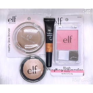 Set 4 món Elf - nhũ mắt, highlighter, má hồng, tạo khối