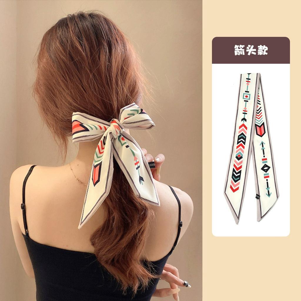 Băng Đô Cài Tóc Bằng Lụa Đa Năng Thời Trang Hàn Quốc Cho Nữ
