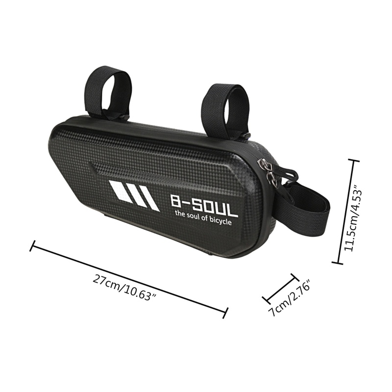 Túi Đựng Vỏ Cứng Chống Thấm Nước Gắn Khung Xe Đạp Điện