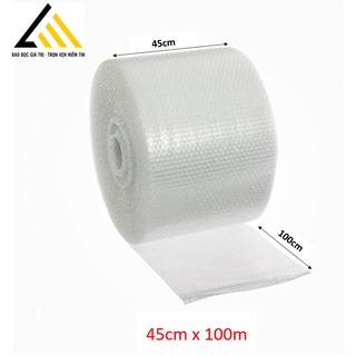 (45 cm x 100 m) cuộn xốp hơi, bóp nổ, bong bóng khí , giấy nilon bọc gói hàng tại hải phòng