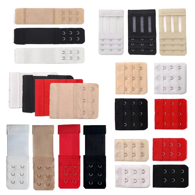 Dây Móc Mở Rộng Áo Ngực Bằng Nylon Co Giãn Có Thể Điều Chỉnh Cho Nữ