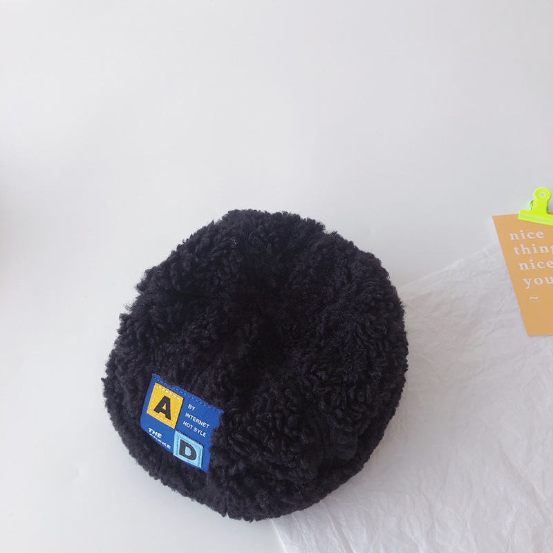 Nón len giữ ấm phong cách hip hop cho bé