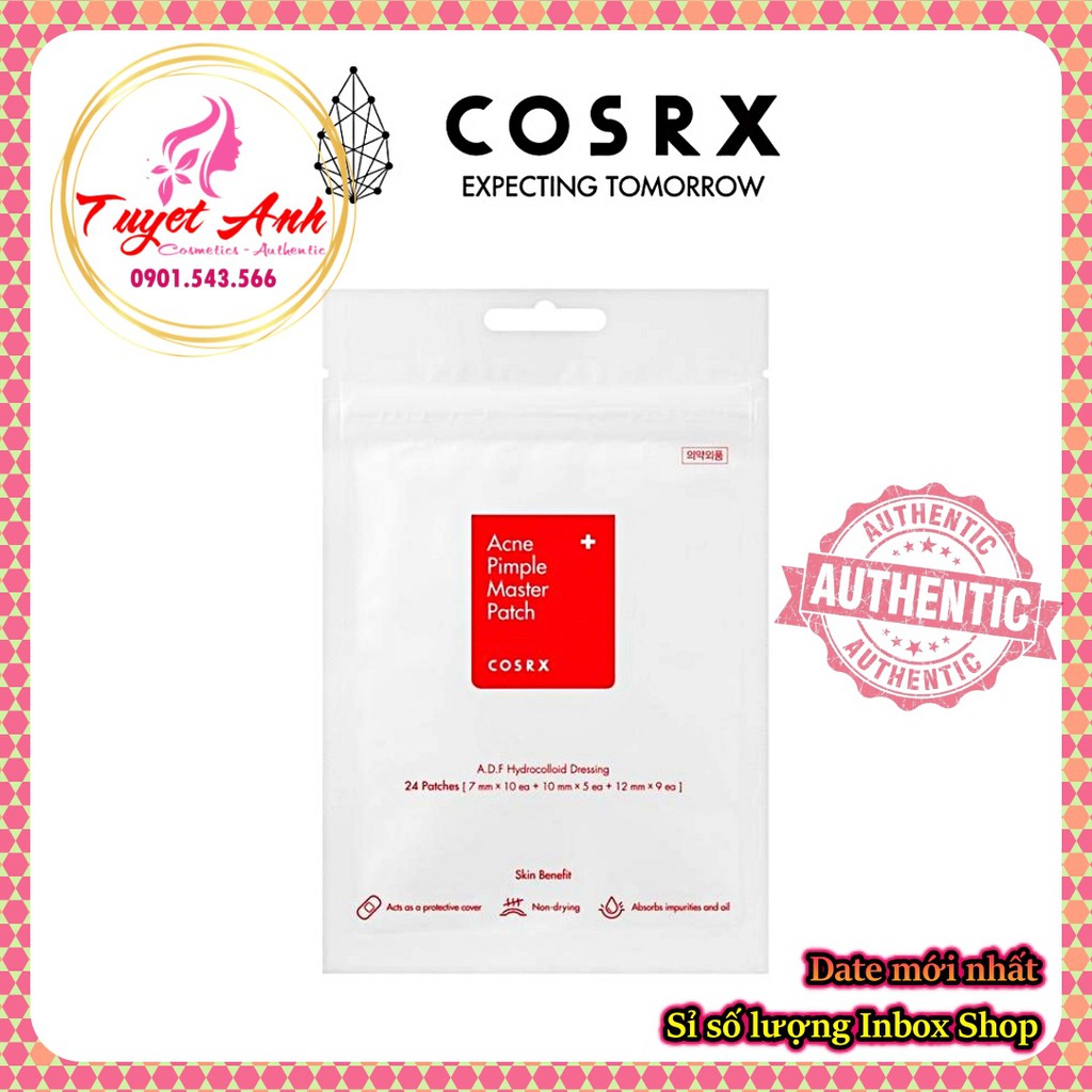 [Sẵn-Auth] Miếng Dán Mụn_Corsx, Acne_Pimple_Master_Patch_Cosrx