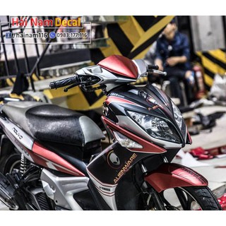 Tem Trùm Nouvo Bạc Đỏ Đen Alineware