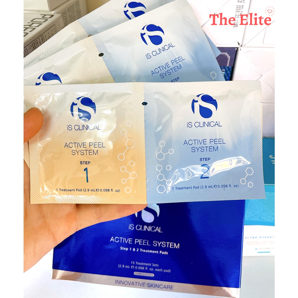 1 BỘ 2 GÓI PEEL DA 2 BƯỚC ACTIVE PEEL SYSTEM IS CLINICAL 5.8 ml