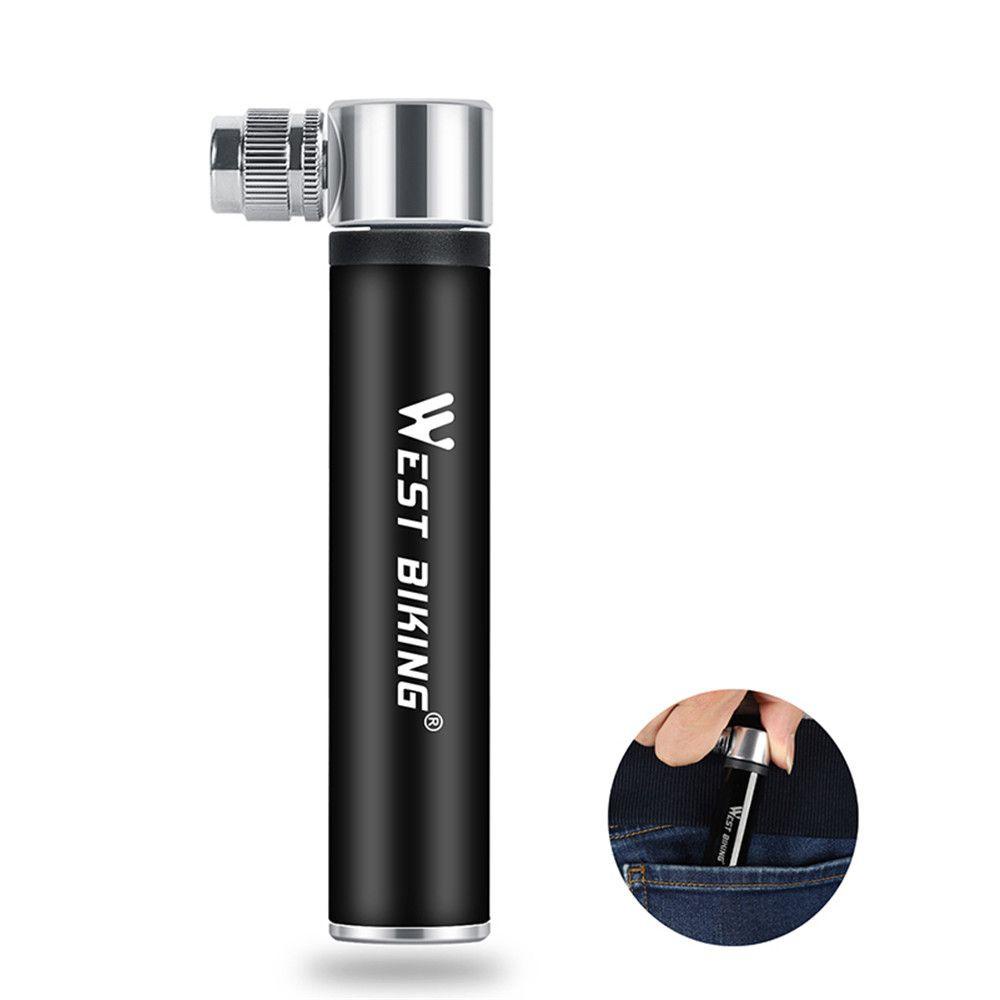Bơm Xe Đạp Mini 120 PSI Kiểu Dáng Thể Thao Tiện Dụng