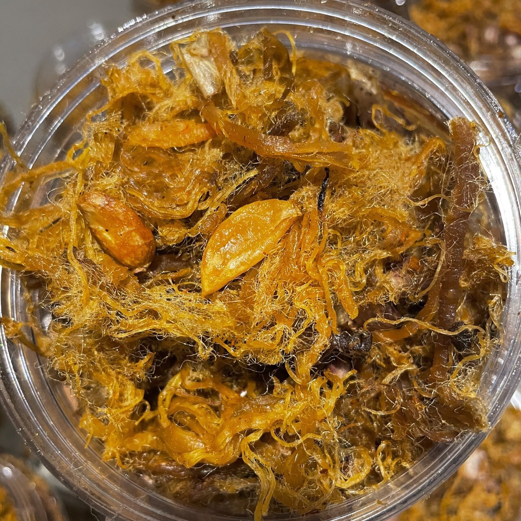 Heo Cháy Tỏi - Heo Sợi Cháy Tỏi Không Cay 200 Gr Chick Garden