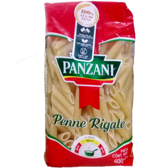 Nui ống Penne Rigate Panzani gói 400g