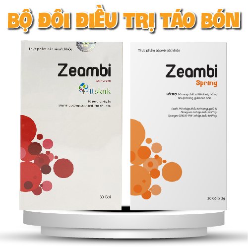 Bộ Đôi Zeambi Hỗ Trợ Táo Bón