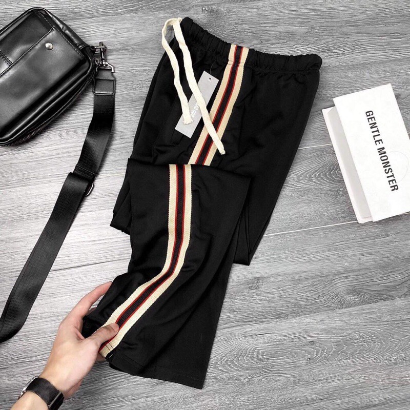 Quần thể thao nam kẻ sọc, quần thể thao nam ống xuông Bin store | BigBuy360 - bigbuy360.vn