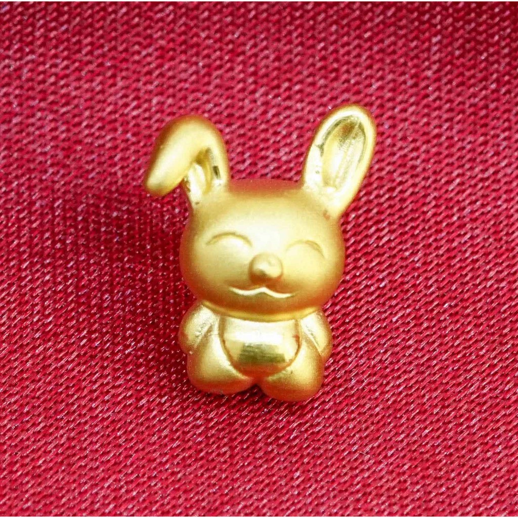 ANCARAT - Charm Con giáp Mini Thỏ - Miễn phí tết vòng tay Handmade