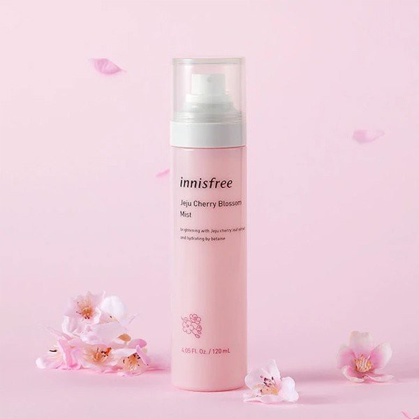 Xịt Khoáng Làm Sáng Da, Dưỡng Ẩm Chiết Xuất Hoa Anh Đào Innisfree Jeju Cherry Blossom Mist 120ml | BigBuy360 - bigbuy360.vn