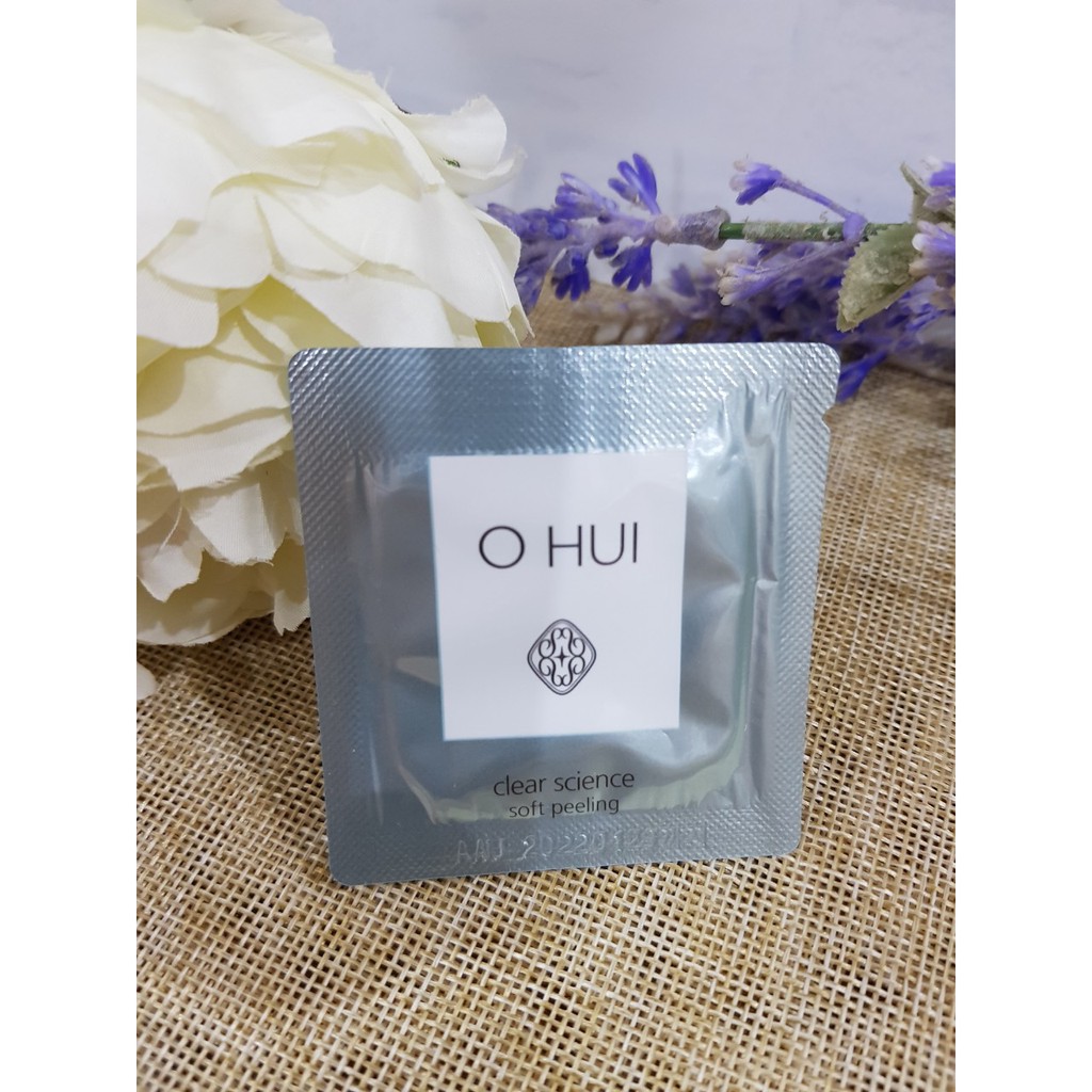 COMBO 10 GÓI TẨY DA CHẾT OHUI CLEAR SCIENCE SOFT PEELING