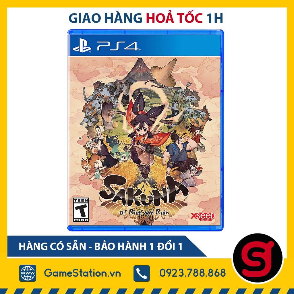 Đĩa Game PS4: Sakuna: Of Rice and Ruin