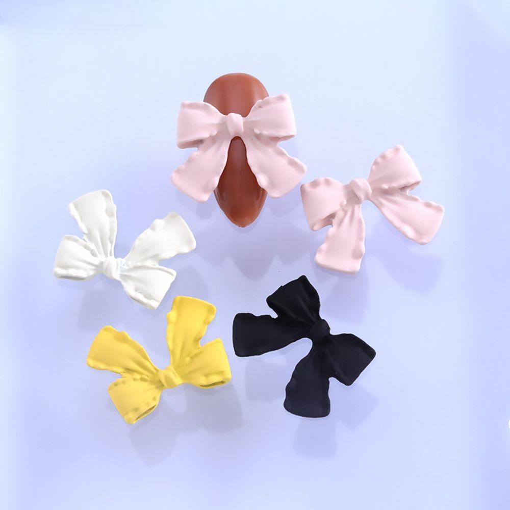 TWINKLE Phụ Kiện Trang Trí Móng Tay Nghệ Thuật Hình Nơ Xinh Xắn