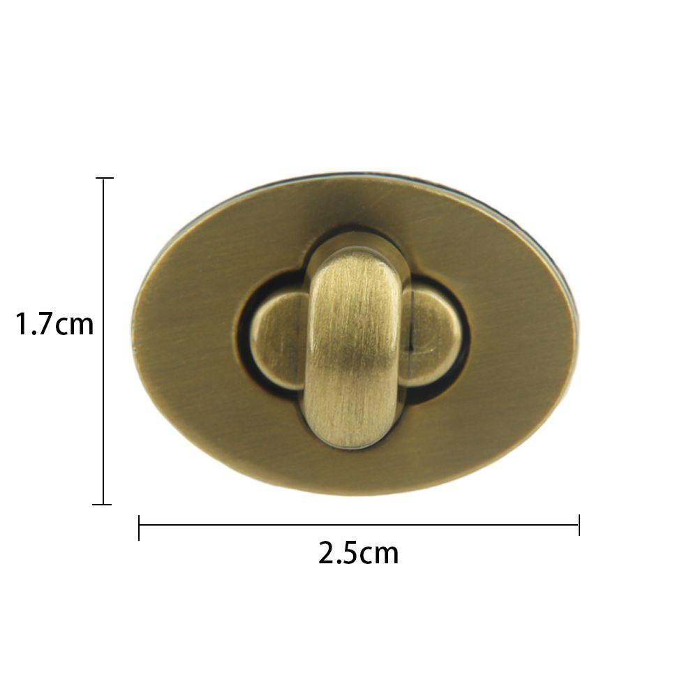 Khóa Xoay Hình Oval Thanh Lịch Cho Túi Xách