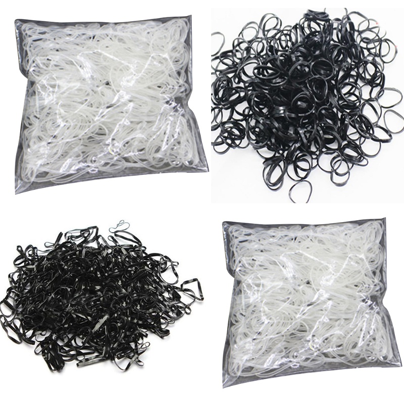 Dây Buộc Tóc Đuôi Ngựa Cao Su Mềm Siêu Co Giãn DIY