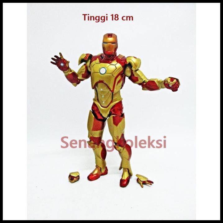 Mô Hình Nhân Vật Iron Man Mark 42 Trong Phim Avengers