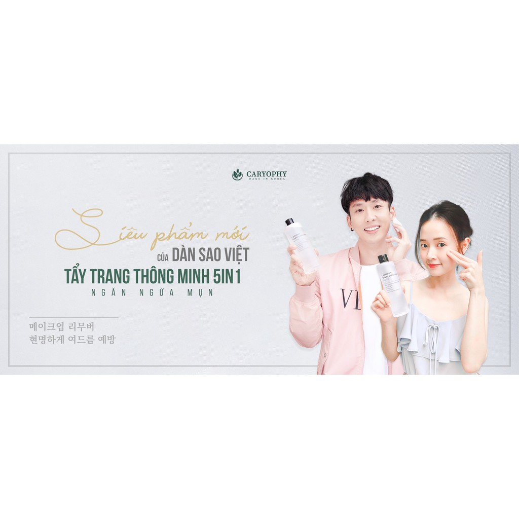 Nước tẩy Trang Thông Minh Caryophy Không chứa Cồn Smart Cleansing Water( CHUẨN AUTH) | BigBuy360 - bigbuy360.vn