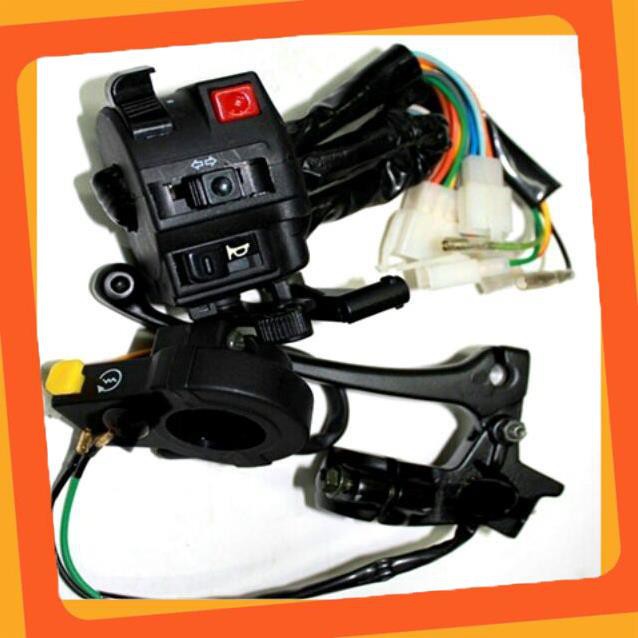 Bộ cùm công tắc cùm tay thắng wave loại 1
