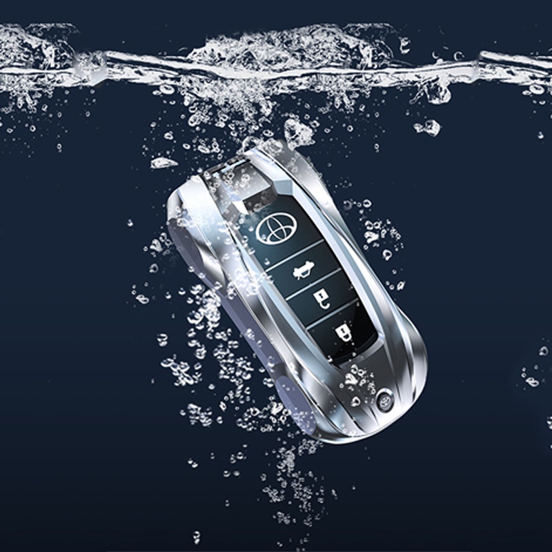 Vỏ Bọc Chìa Khóa Xe Hơi Bằng Hợp Kim Kẽm Phong Cách Thể Thao Cho Toyota Vios Corolla Fortuner RAV4 Avanza Rush