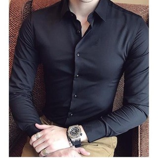 Sơ mi nam trơn- sh1