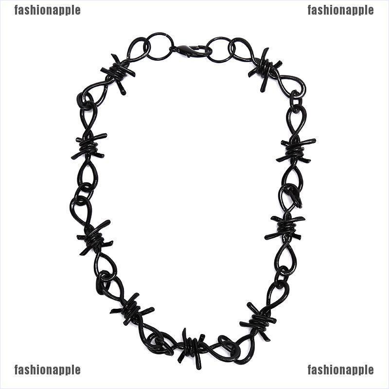 Dây chuyền thiết kế dạng chuỗi gai sành điệu cá tính cho nữ