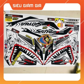 Tem rời Satria Fi mẫu Cá mập