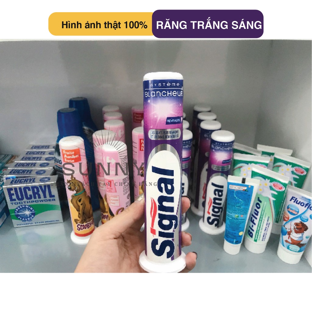 Kem đánh răng dạng ống Signal Système Blancheur 100ml