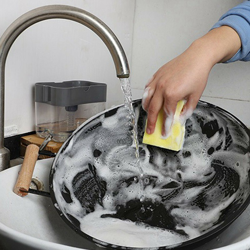 Hộp nhấn đựng nước rửa chén tiện lợi cho nhà bếp