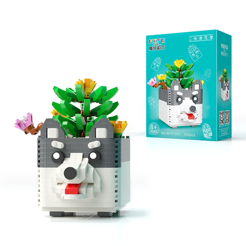 Đồ Chơi Lắp Ráp Chậu Cây Cảnh 97005-97040