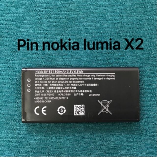Pin NOKIA-LUMIA X2(BV-5S)Zin