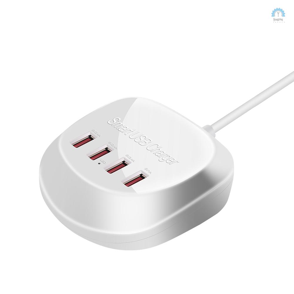 Bộ sạc nhanh thông minh WLX-T3 nhiều cổng USB phích cắm EU