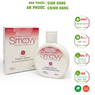 Dung Dịch vệ sinh Smoovy  ⚡ CAM KẾT CHẤT LƯỢNG  ⚡ Dung dịch vệ sinh thế hệ mới Smoovy – Nuôi dưỡng và trẻ hóa vùng kín
