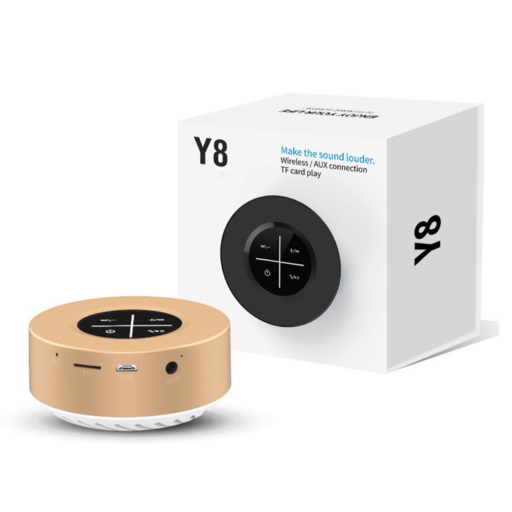 Loa Bluetooth mini Cảm Ứng âm thanh nổi siêu trầm Hỗ Trợ Thẻ Nhớ TF Jack 3.5 - Mã TZBS499