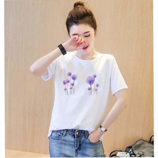 Áo thun in hình bồ công anh