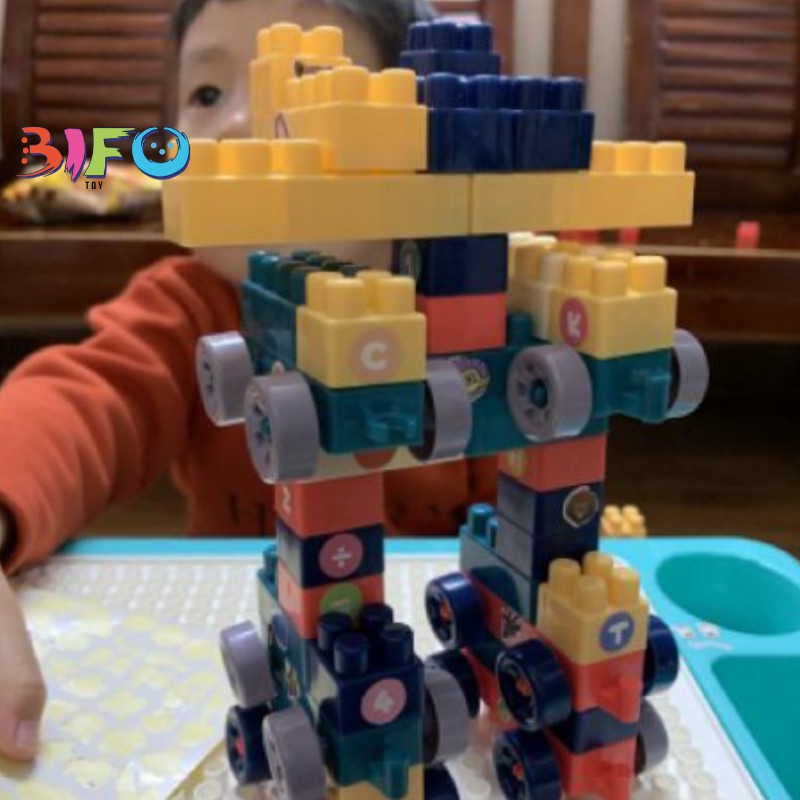 Bàn chơi lắp ghép đa năng sáng tạo Learn Building Blocks