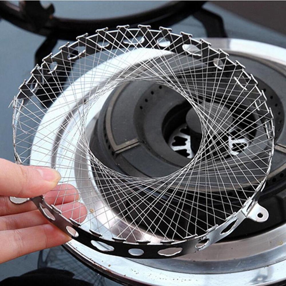 Tấm Lưới Chắn Gió Bằng Thép Không Gỉ Cho Bếp Ga AUGUSTINA