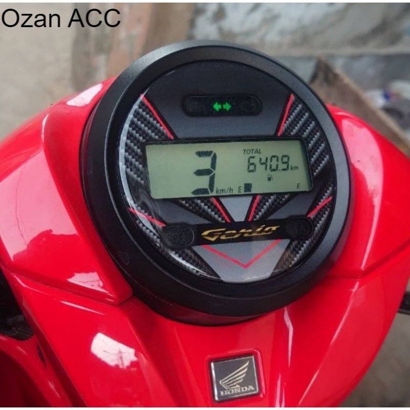 Hình Dán Đồng Hồ Tốc Độ Honda GENIO resin 110