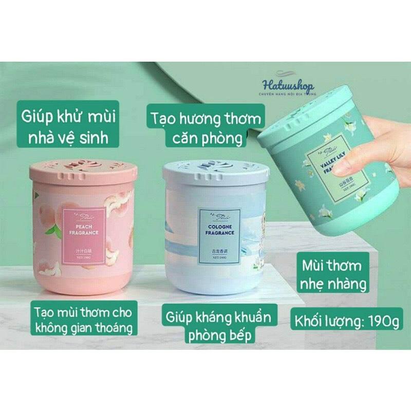[Ảnh thật] Sáp thơm để phòng đủ mùi hủ lớn 190gr