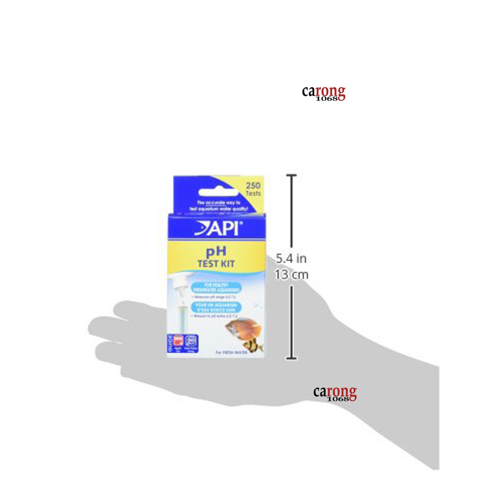 API pH Test Kit kiểm tra pH nước bể cá