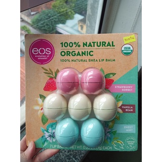 [US] Son trứng EOS - dưỡng môi mềm mịn (set 1 trứng ngẫu nhiên)