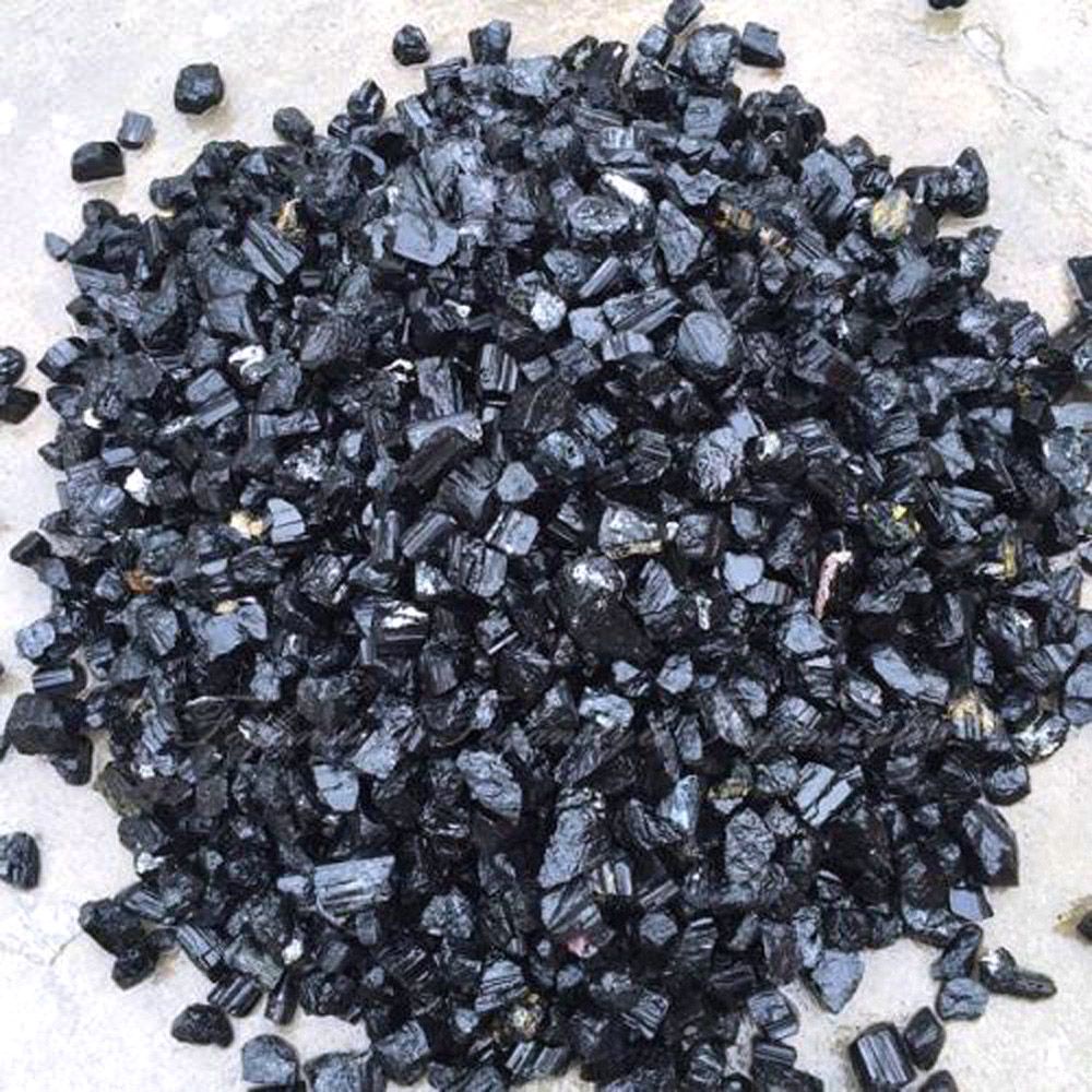 Túi 50g Đá Tourmaline Màu Đen Tự Nhiên Dùng Làm Đồ Trang Sức