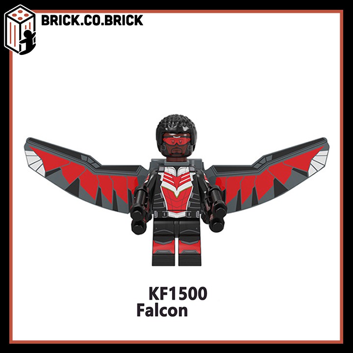 The Falcon and The Winter Soldier Đồ chơi Non Lego Super Hero Siêu anh hùng MCU Marvels mô hình US Agent Sharon KF6135