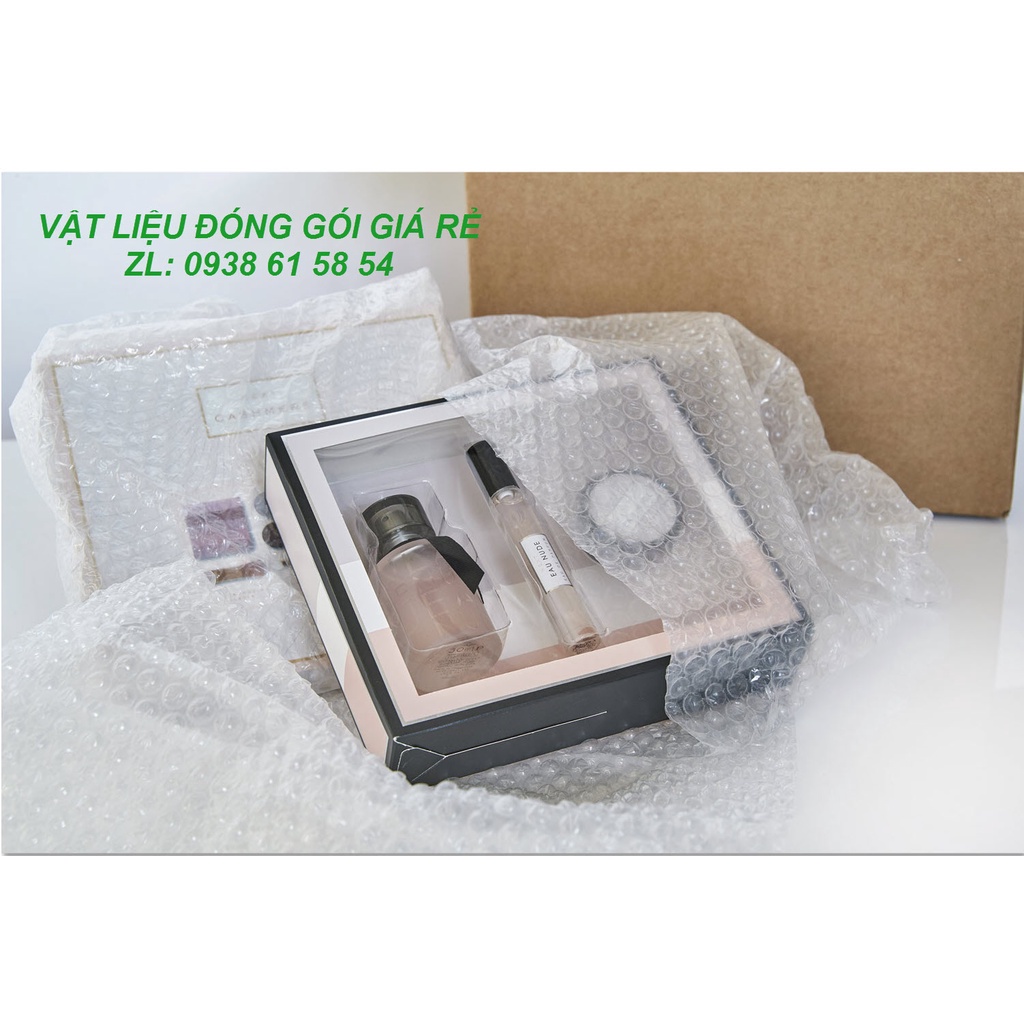 [50 Mét] Cuộn Xốp Hơi Bong Bóng Khí Khổ 35cmx50m